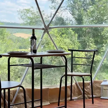 Geo Dome With Private Bathroom, E-scooters & Mountain Views